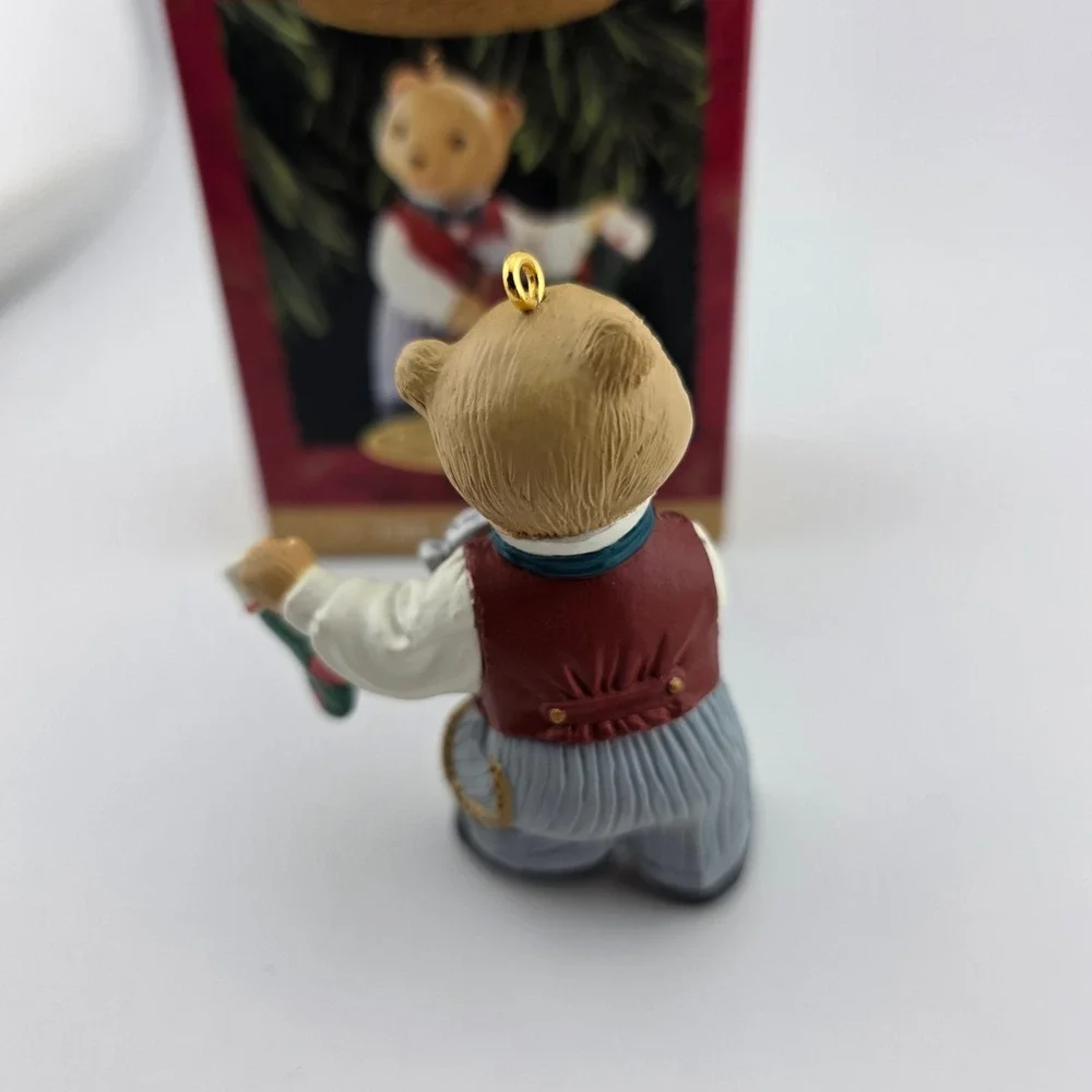 Hallmark Keepsake Papa Bearinger Ornament 1993‎ 1st Series w Box